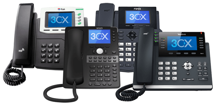3CX desk phones