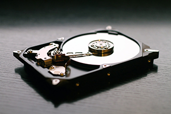 Open hard drive